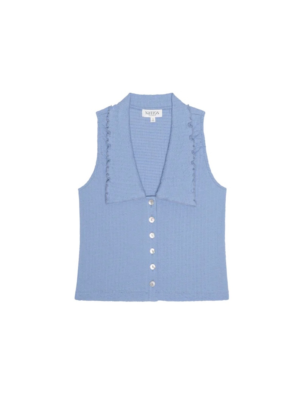 Nation LTD - Rae Collared Tank - Picture 8 of 8